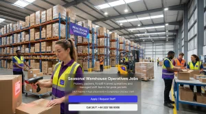 Seasonal Warehouse Operatives Jobs - Team Staffing Service