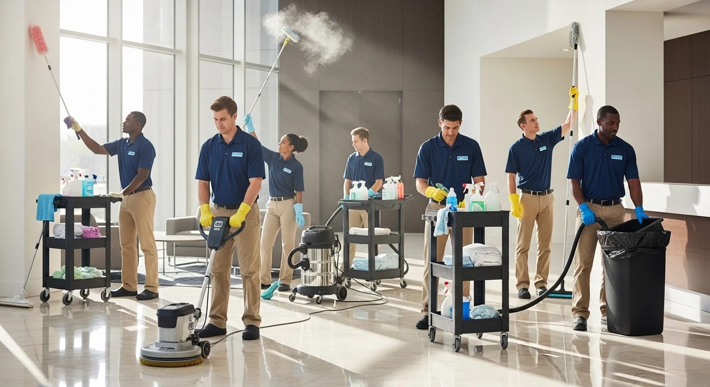 Commercial Cleaning Staff