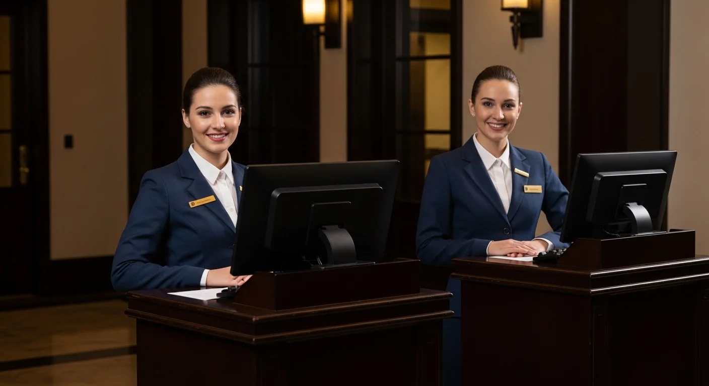 Hire Temporary Night Audit Receptionists for UK Hotels